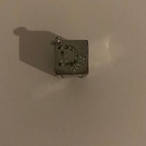 Rare Dior dice necklace charm